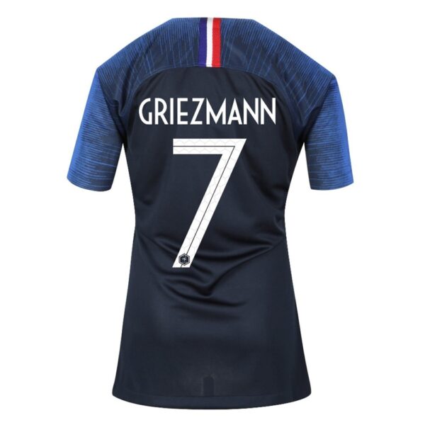 MAILLOT FRANCE DOMICILE FEMME GRIEZMANN 2018-2019