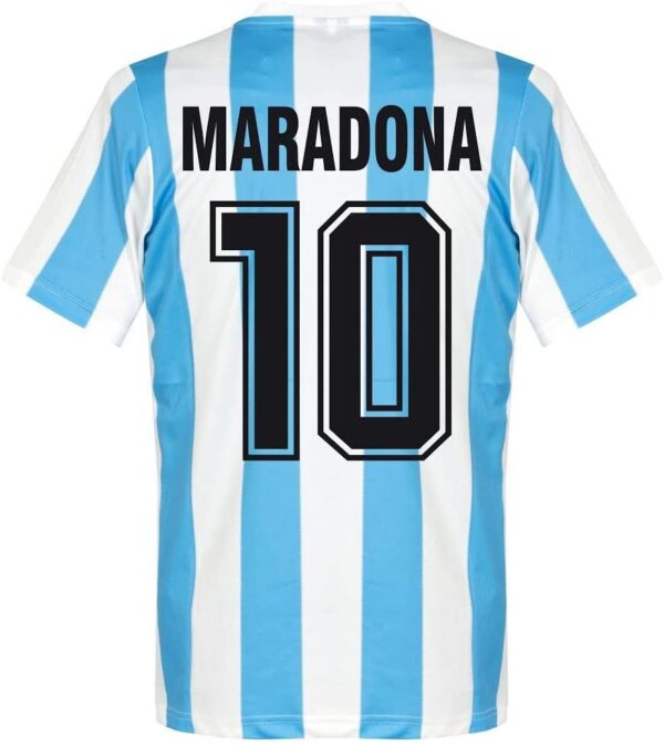 MAILLOT RETRO ARGENTINE MARADONA 1986