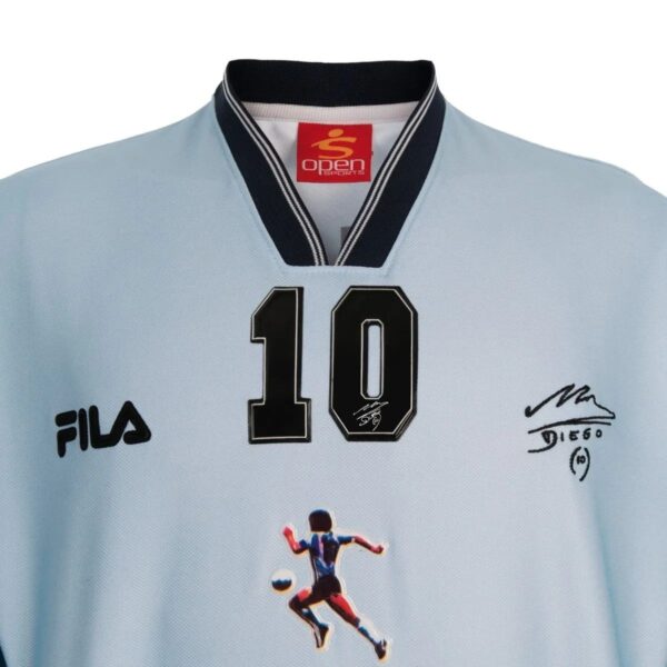 MAILLOT RETRO ARGENTINE HOMMAGE A DIEGO MARADONA 2001