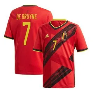 MAILLOT BELGIQUE DOMICILE DE BRUYNE 2020-2021