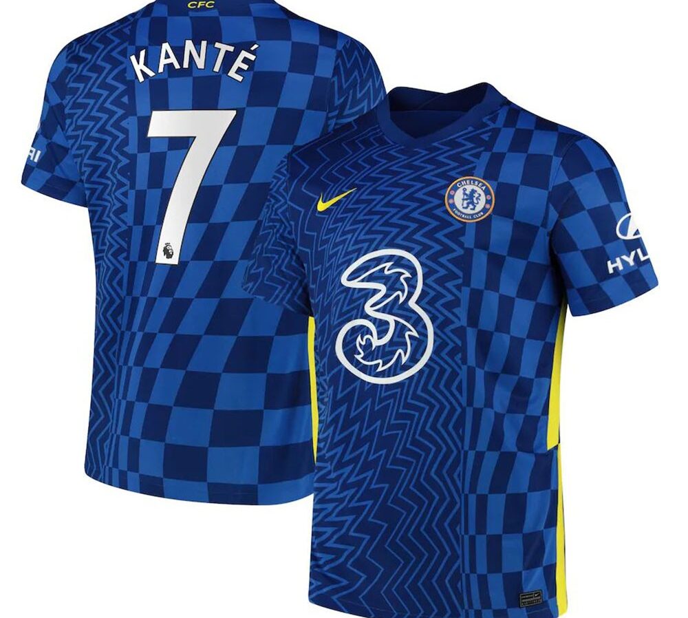 MAILLOT CHELSEA DOMICILE KANTE 2021-2022