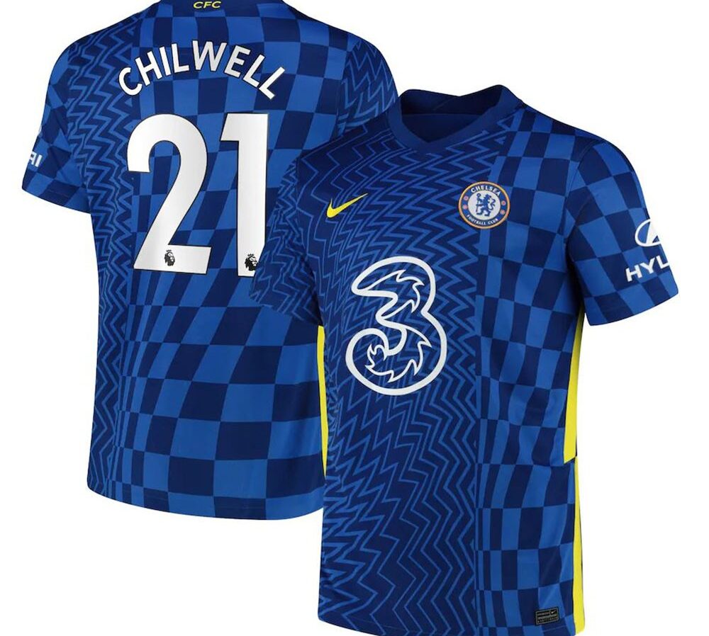 MAILLOT CHELSEA DOMICILE CHILWELL 2021-2022