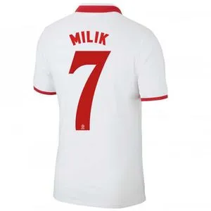 MAILLOT POLOGNE DOMICILE MILIK 2020-2021