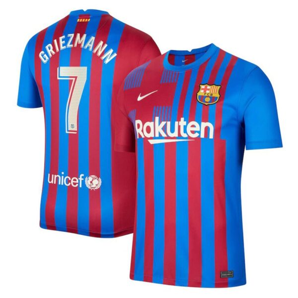 MAILLOT FC BARCELONE DOMICILE GRIEZMANN 2021-2022