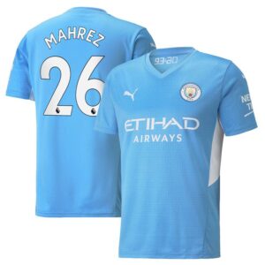 MAILLOT MANCHESTER CITY DOMICILE MAHREZ 2021-2022