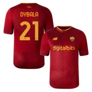 MAILLOT AS ROMA DOMICILE DYBALA 2022-2023