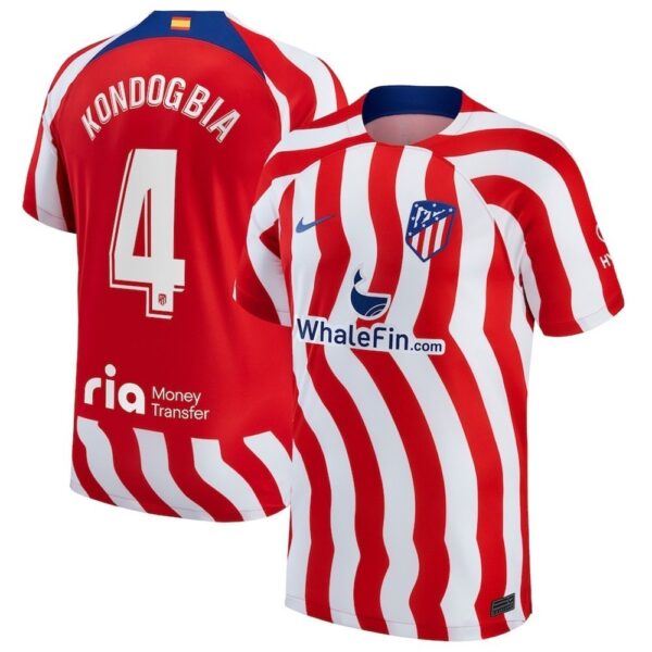 MAILLOT ATLETICO MADRID DOMICILE KONDOGBIA 2022-2023