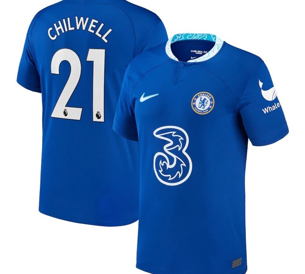 MAILLOT CHELSEA DOMICILE CHILWELL 2022-2023