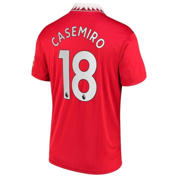 MAILLOT MANCHESTER UNITED DOMICILE CASEMIRO 2022-2023