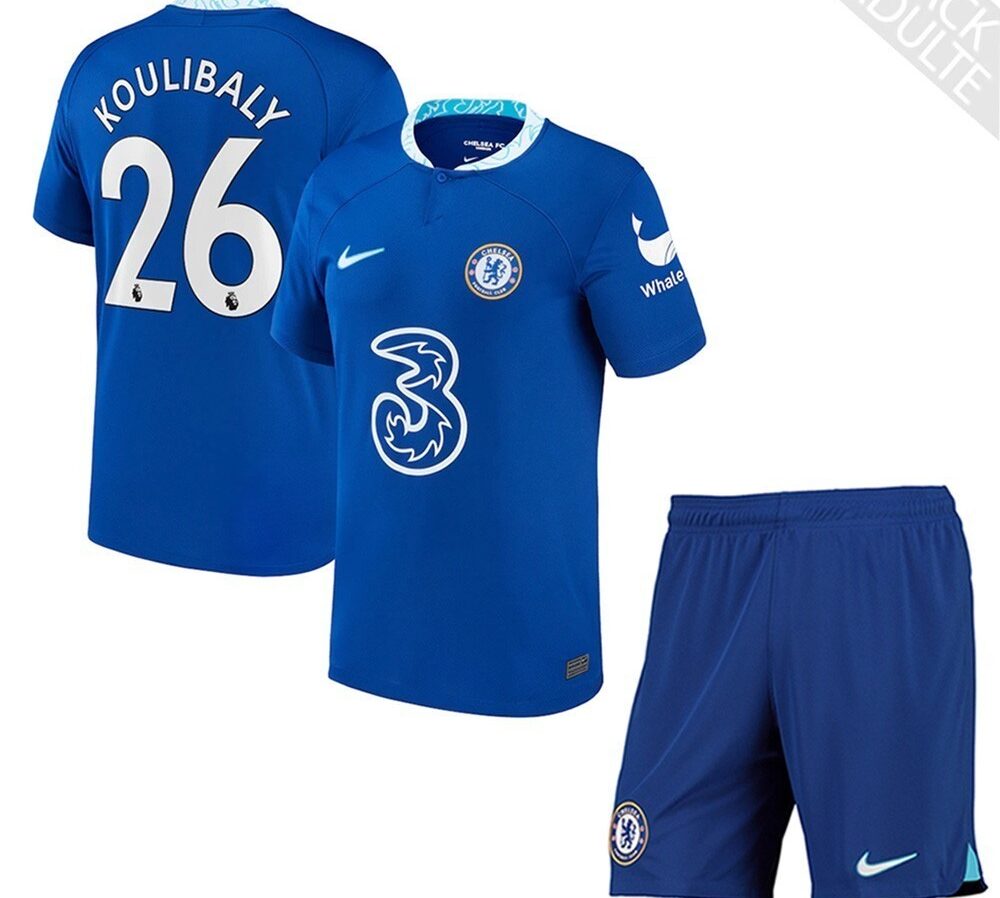 PACK CHELSEA DOMICILE KOULIBALY 2022-2023