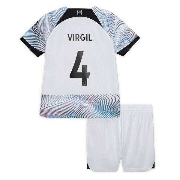 PACK JUNIOR LIVERPOOL EXTERIEUR VIRGIL VAN DIJK 2022-2023