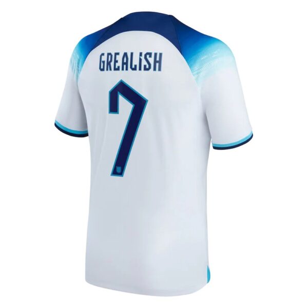 MAILLOT ANGLETERRE DOMICILE GREALISH 2022-2023