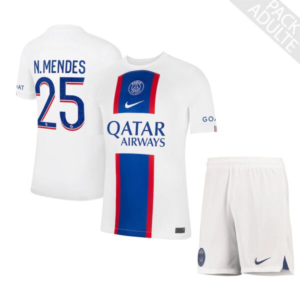 PACK PSG THIRD NUNO MENDES SAISON 2022-2023