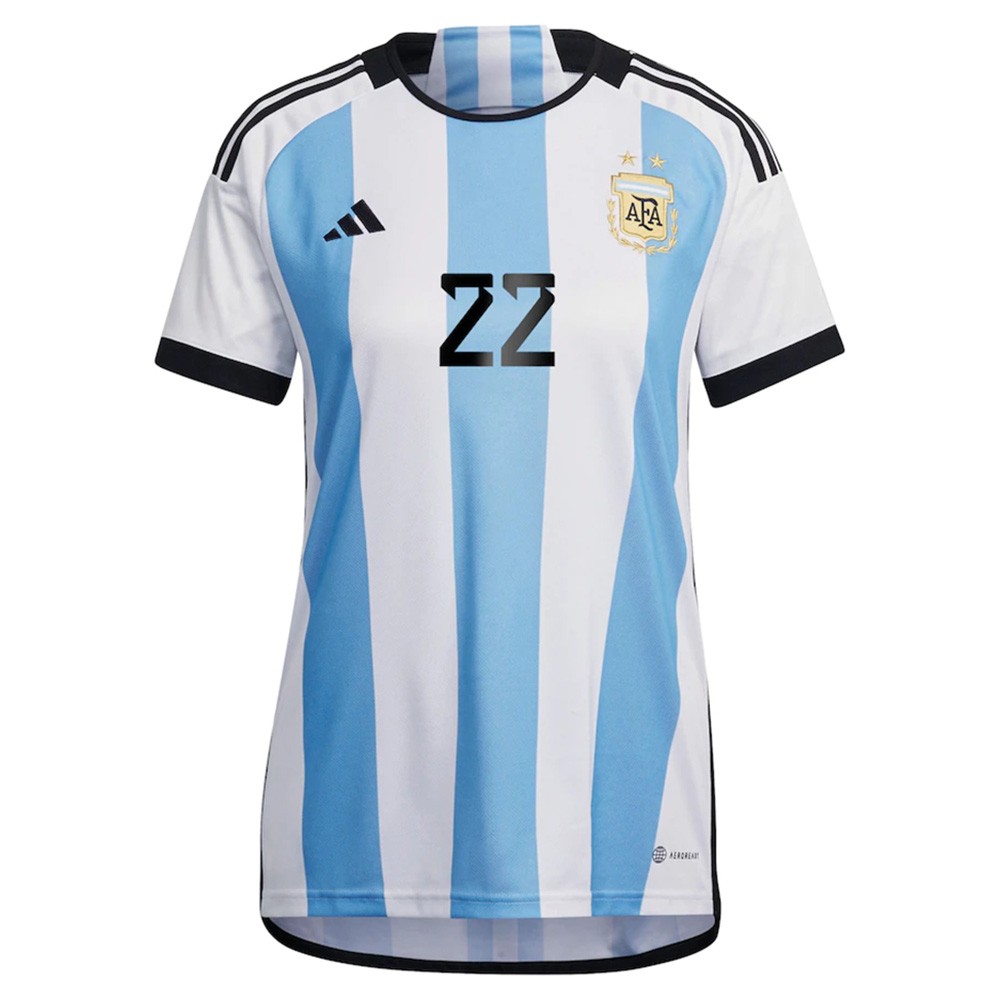 MAILLOT ARGENTINE DOMICILE FEMME LAUTARO MARTINEZ 2022-2023