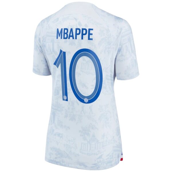 MAILLOT FRANCE EXTERIEUR FEMME MBAPPE 2022-2023