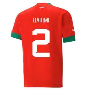 MAILLOT MAROC DOMICILE HAKIMI 2022-2023