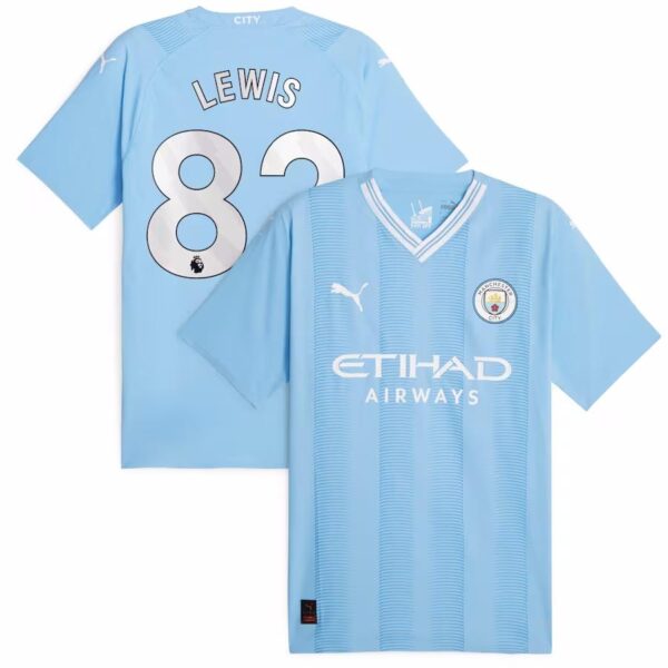 MAILLOT MANCHESTER CITY DOMICILE STONES 2023-2024