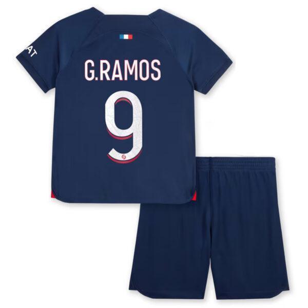 PACK JUNIOR PSG GONCALO RAMOS DOMICILE 2023-2024