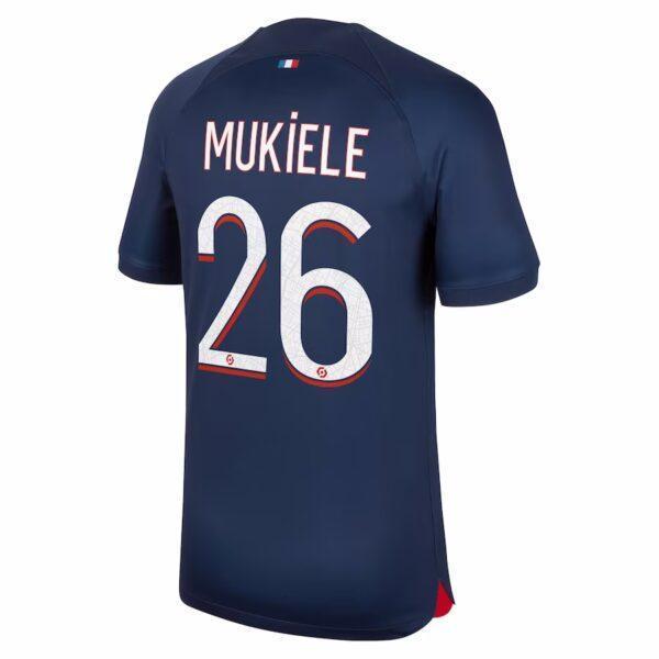 MAILLOT PSG DOMICILE MUKIELE 2023-2024