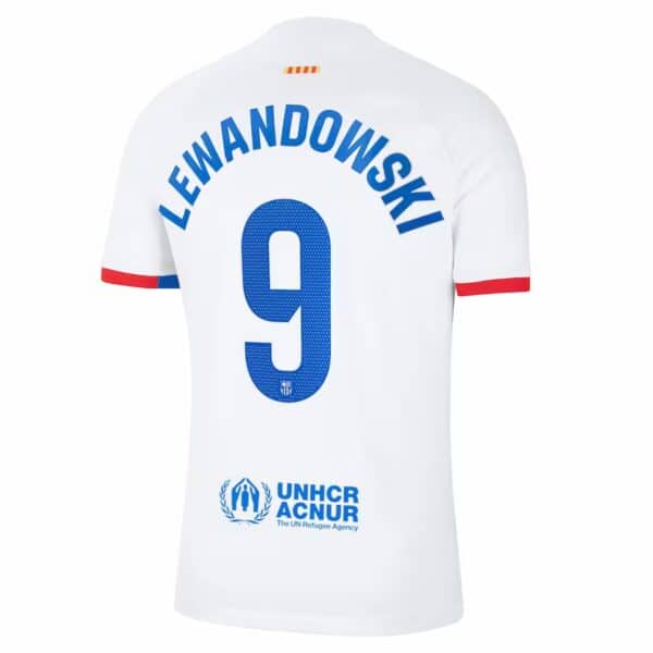 PACK FC BARCELONE EXTERIEUR LEWANDOWSKI SAISON 2023-2024