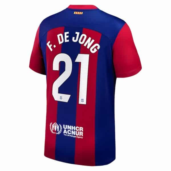 PACK FC BARCELONE DOMICILE FRENKIE DE JONG SAISON 2023-2024