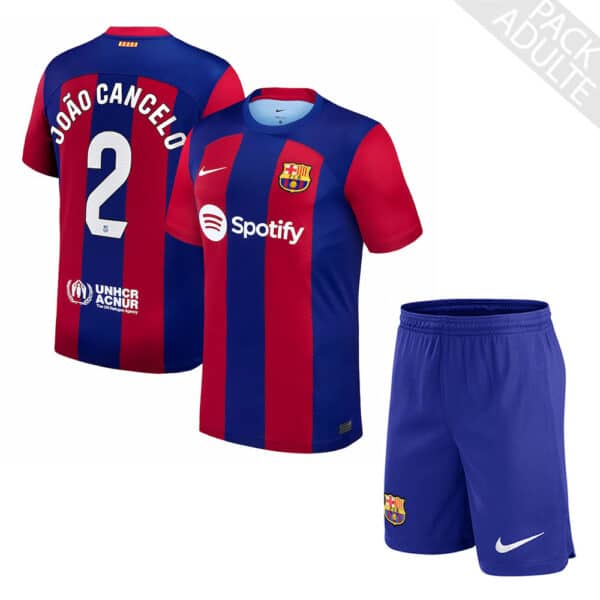 PACK FC BARCELONE DOMICILE JOAO CANCELO SAISON 2023-2024