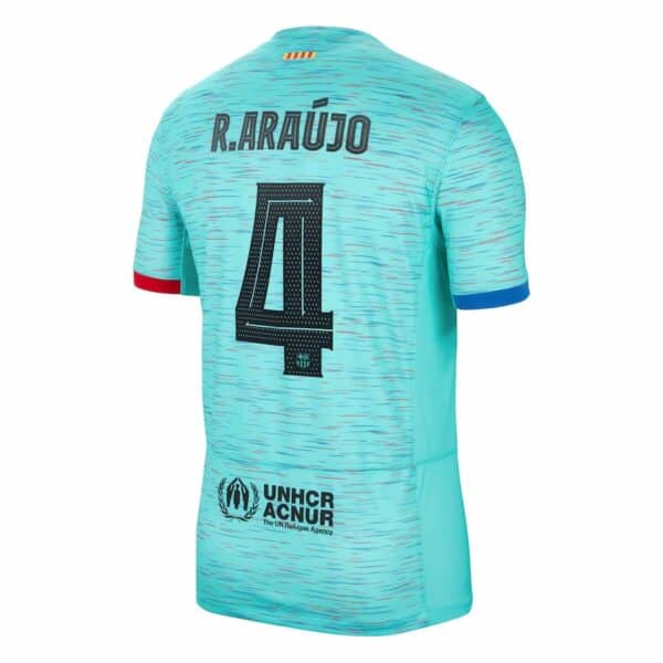 PACK FC BARCELONE THIRD RONALD ARAUJO 2023-2024