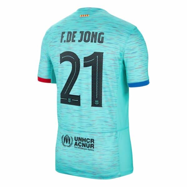 PACK FC BARCELONE THIRD FRENKIE DE JONG SAISON 2023-2024