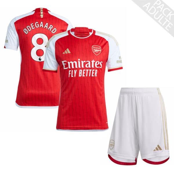 PACK ARSENAL DOMICILE ODEGAARD SAISON 2023-2024