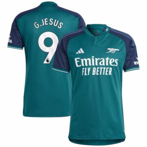 MAILLOT ARSENAL THIRD GABRIEL JESUS 2023-2024