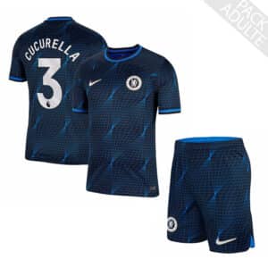 PACK CHELSEA EXTERIEUR CUCURELLA 2023-2024