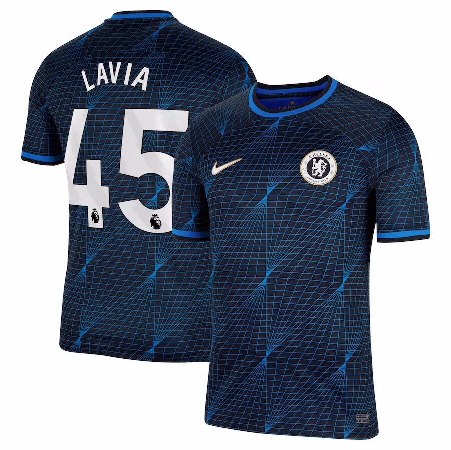 MAILLOT CHELSEA EXTERIEUR LAVIA 2023-2024