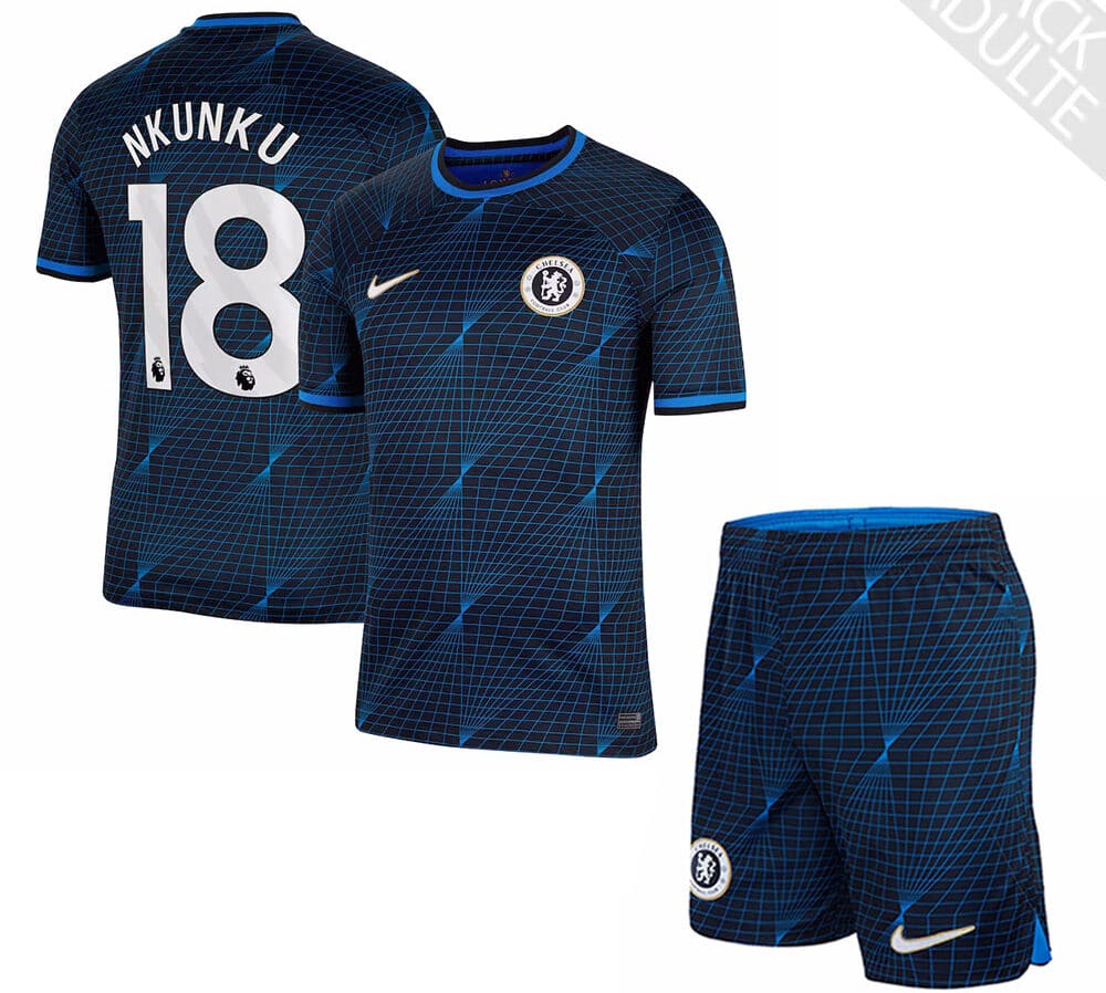 PACK CHELSEA EXTERIEUR NKUNKU 2023-2024