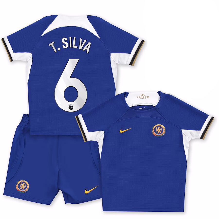 PACK JUNIOR CHELSEA DOMICILE THIAGO SILVA 2023-2024