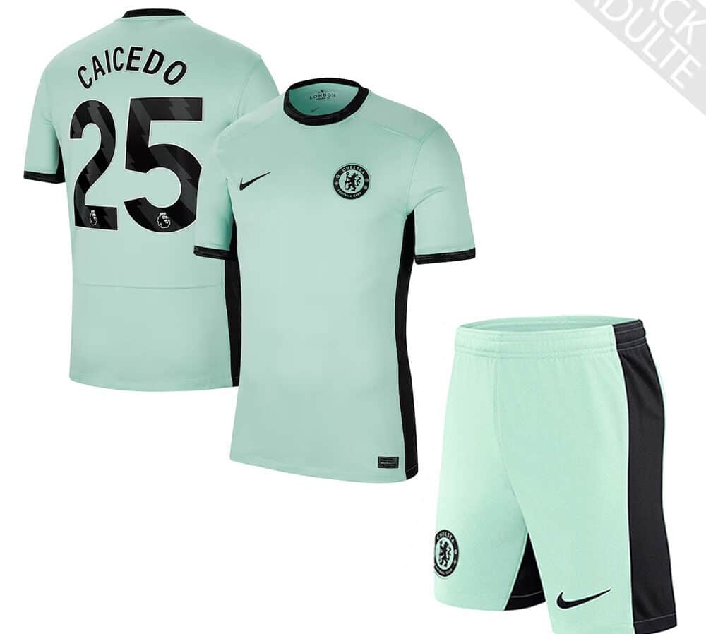 PACK CHELSEA THIRD CAICEDO 2023-2024