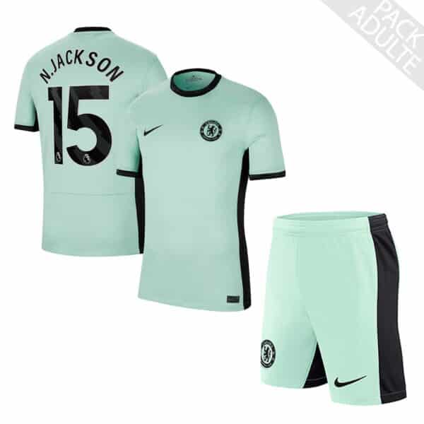 PACK CHELSEA THIRD NICOLAS JACKSON SAISON 2023-2024