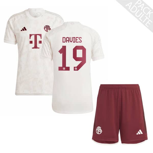 PACK BAYERN MUNICH THIRD DAVIES 2023-2024