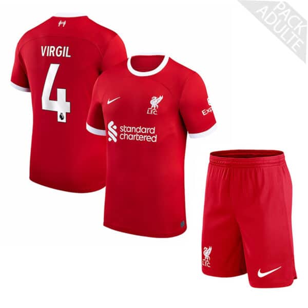 PACK LIVERPOOL DOMICILE VIRGIL SAISON 2023-2024