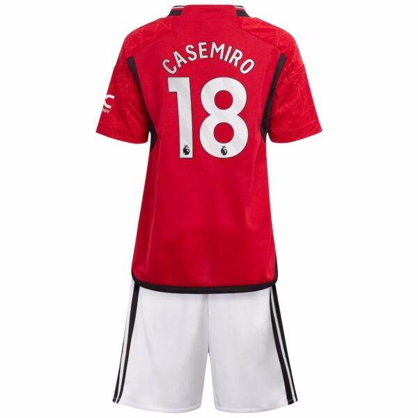 PACK JUNIOR MANCHESTER UNITED DOMICILE CASEMIRO 2023-2024