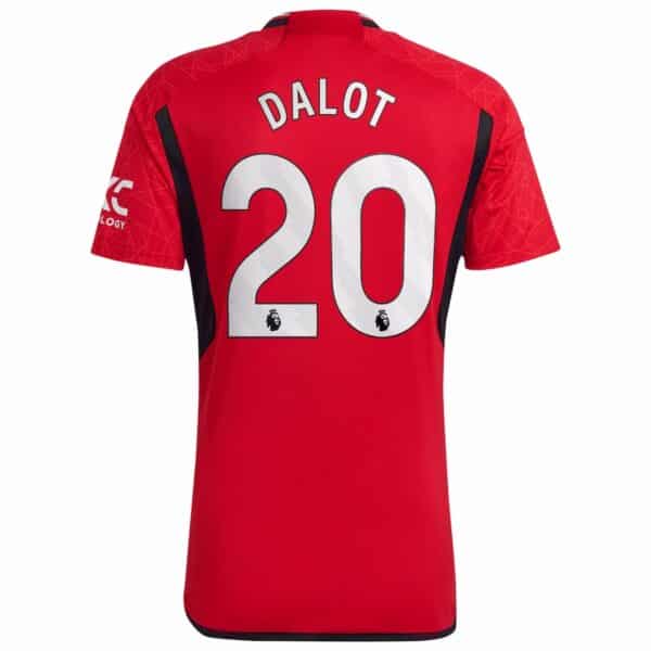 PACK MANCHESTER UNITED DOMICILE DALOT ENSEMBLE SAISON 2023-2024