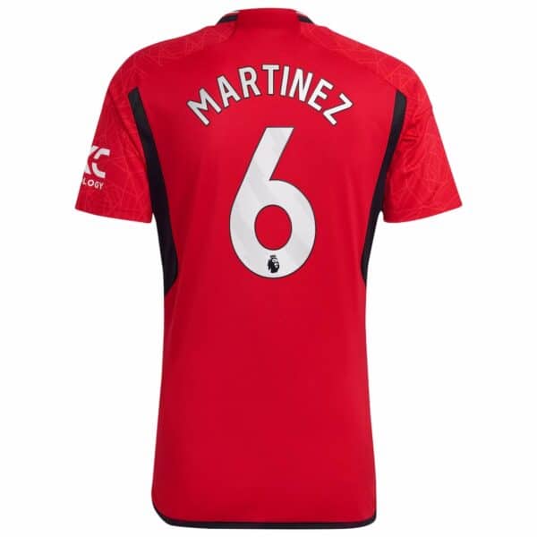 PACK MANCHESTER UNITED DOMICILE MARTINEZ SAISON 2023-2024