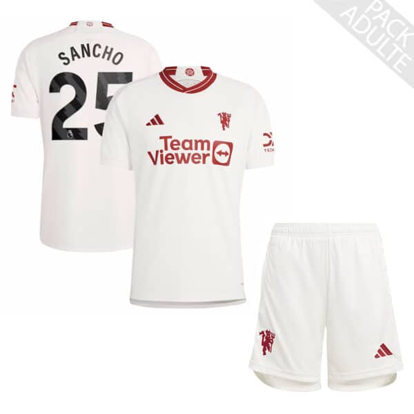 PACK MANCHESTER UNITED THIRD SANCHO SAISON 2023-2024