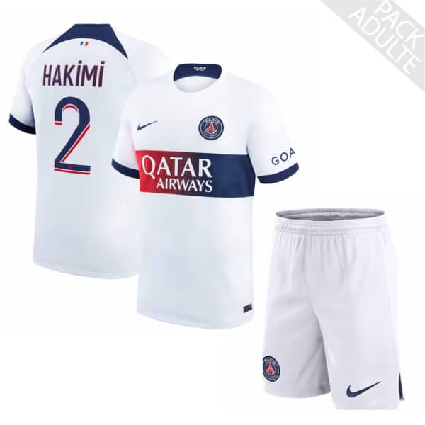 PACK PSG EXTERIEUR HAKIMI SAISON 2023-2024