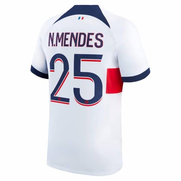 PACK PSG EXTERIEUR NUNO MENDES SAISON 2023-2024