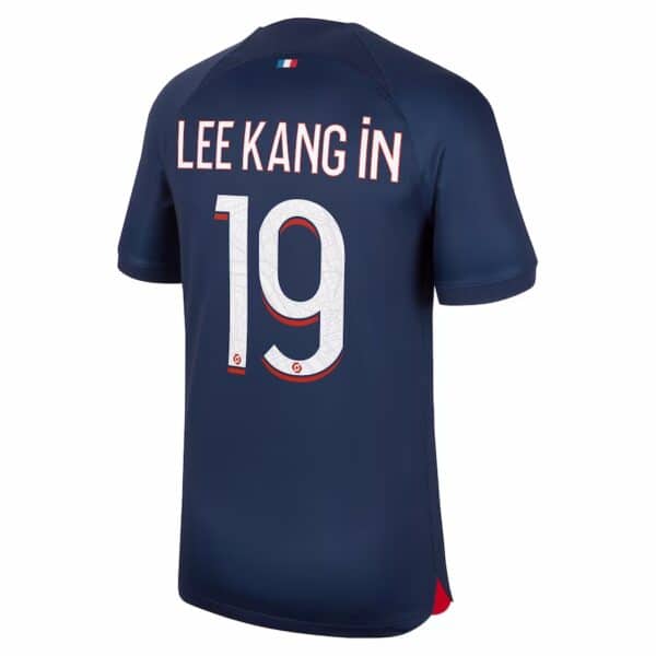 PACK PSG DOMICILE LEE KANG IN SAISON 2023-2024