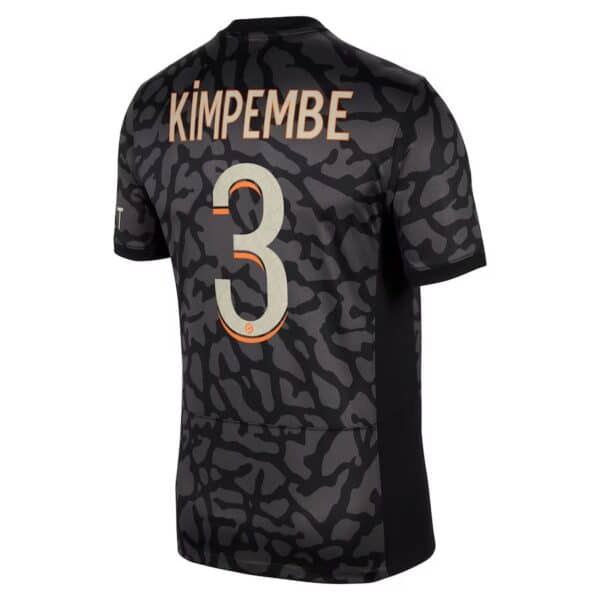 MAILLOT PSG THIRD KIMPEMBE 2023-2024