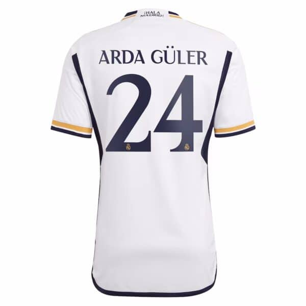 PACK REAL MADRID DOMICILE ARDA GULER SAISON 2023-2024