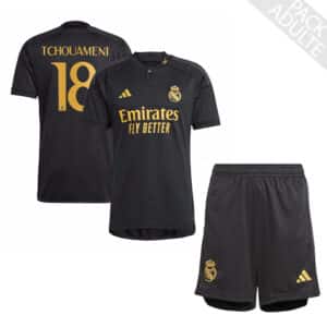 PACK REAL MADRID THIRD TCHOUAMENI 2023-2024