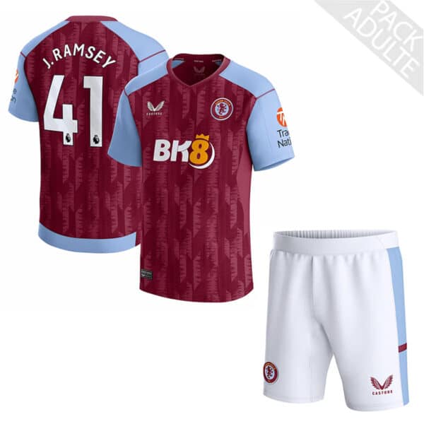 PACK ASTON VILLA DOMICILE JACOB RAMSEY 2023-2024