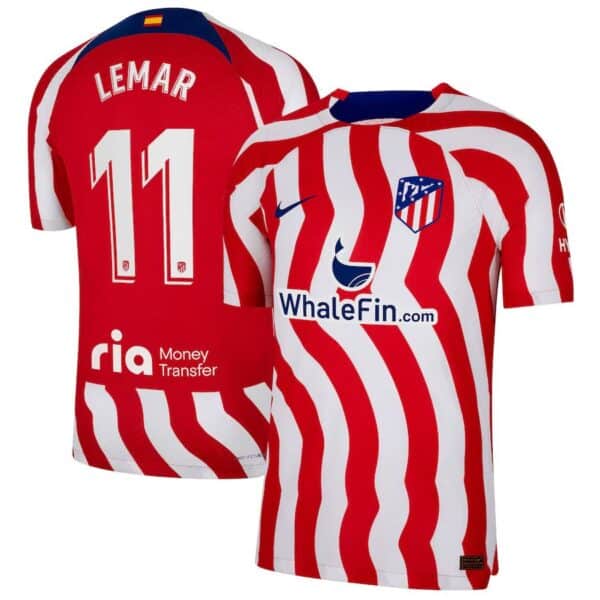 MAILLOT ATLETICO MADRID DOMICILE LEMAR VERSION VAPOR MATCH 2023-2024